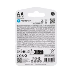 Akumulatorek R6 paluszek AA Ni-MH 1600mAh 1.2V 2 szt. - 8433325360030