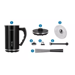 Automatyczny spieniacz do mleka 500W 240ml na zimno i na gorąco - 8433325202910