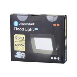 Halogen naświetlacz Led 30W/230V 2510lm slim IP65 neutralny 4000K - 8433325326807