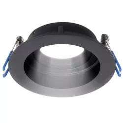 Oprawa sufitowa lejek φ50 na MR16/GU10 stała głęboka czarny mat - 8433325364878