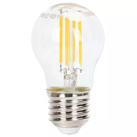 Ścemnialna żarówka LED G45 E27 4W 2700K - 8433325370886