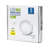 Downlight okrągły LED E6 12W Regulowana wielkość i temperatura - 8433325196868