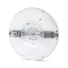 Plafon LED okrągły 18W 3000K/4000K/6000K, natynkowy i podtynkowy - 8433325196875