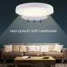 Plafon LED okrągły 18W 3000K/4000K/6000K, natynkowy i podtynkowy - 8433325196875