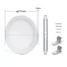 Plafon LED okrągły 18W 3000K/4000K/6000K, natynkowy i podtynkowy - 8433325196875