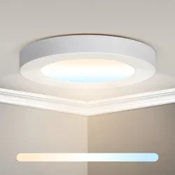 Plafon LED okrągły 18W 3000K/4000K/6000K, natynkowy i podtynkowy - 8433325196875
