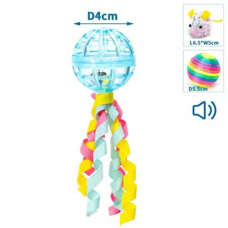 Piszcząca zabawka dla kota - 8719138204731