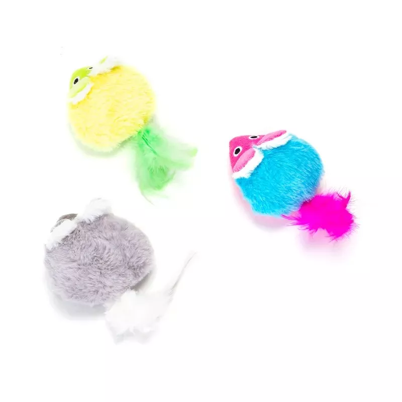 Zabawka z kocimiętką z serii myszy dla kota - 8719138204748