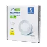 Downlight okrągły LED E6 24W Regulowana wielkość i temperatura - 8433325196882