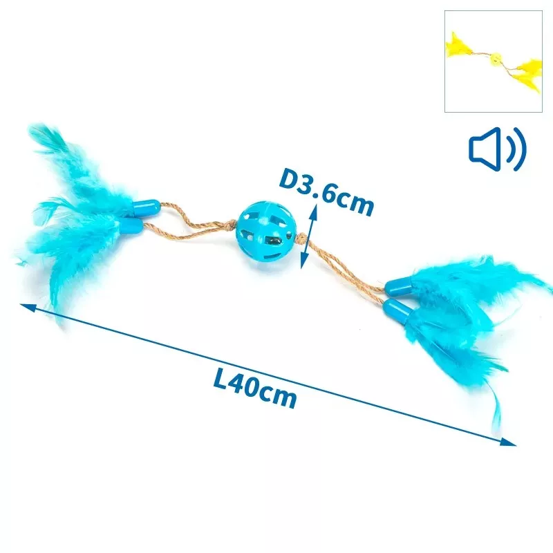 Piszcząca zabawka dla kota - 8719138204762