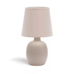 Lampa stołowa z ceramiczną podstawą z oprawka na żarówkę e14 - 8433325196929