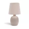 Lampa stołowa z ceramiczną podstawą z oprawka na żarówkę e14 - 8433325196929