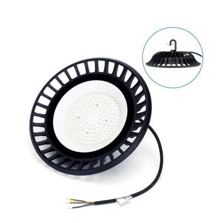 Lampa 100W/230V przemysłowa LED UFO High Bay 8400lm biała zimna 120° - 8433325198770