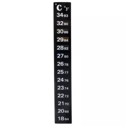 Termometr do akwarium naklejany na szybę 18-34℃/64°F-93°F - 8719138213436