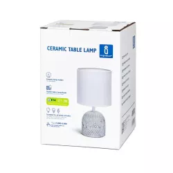 Ceramiczna lampa stołowa bez źródła światła E14 - 8433325197001