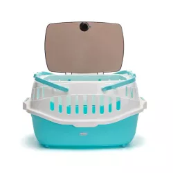 Przenośny transporter dla kota lub pieska z uchylną pokrywką max 8kg - 8719138050284