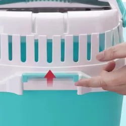 Przenośny transporter dla kota lub pieska z uchylną pokrywką max 8kg - 8719138050284