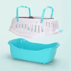 Przenośny transporter dla kota lub pieska z uchylną pokrywką max 8kg - 8719138050284