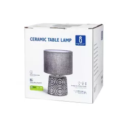 Ceramiczna lampa stołowa bez źródła światła E14 - 8433325197049