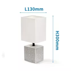 Ceramiczna lampa stołowa bez źródła światła E14 - 8433325197063