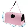 Torba L transportowa dla psa lub kota 51x26x29cm z okienkiem na ramię - 8719138209347