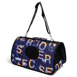 Torba S transportowa dla psa lub kota 37x22x20cm z okienkiem na ramię - 8719138209385