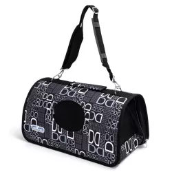 Torba S transportowa dla psa lub kota 37x22x20cm z okienkiem na ramię - 8719138209385