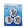 3x Lampka nocna 3 led/15lm na 3 baterie AAA samoprzylepna dotykowa - 8433325338930