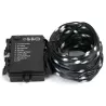 Lampki choinkowe 15mb sznur 150 led na baterie białe ciepłe 8 funkcji - 8433325297329