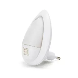 Lampka nocna LED z wyłącznikiem - 8433325197490