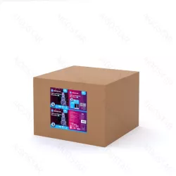 Świecący bałwan 90cm wysokości barwa biała zimna akrylowy 230/31V 3.6W - 8433325308575