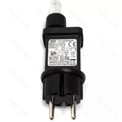 Lampki sople 16x30cm świąteczne meteory led padający śnieg RGB ip44 - 8433325366339