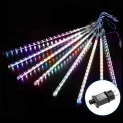 Niskonapięciowe 80-centymetrowe lampki sznurkowe deszcz meteorytów, - 8433325366421