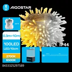 Taśma świetlna płaska na 3 baterie AA - 8433325297589