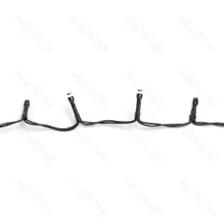 Lampki choinkowe-sznur na 3 baterie AA 200LED 10m kolorowe RGBY - 8433325297732