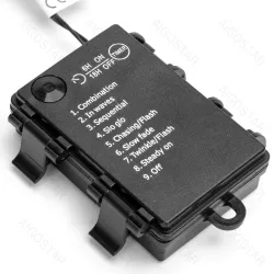 Lampki choinkowe-sznur na 3 baterie AA 200LED 10m kolorowe RGBY - 8433325297732