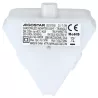 Złączka trójkąt 2W neutralny do listew led z bezcieniowym łączeniem - 8433325338787