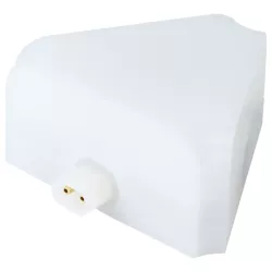 Złączka trójkąt 2W biały zimny do listew led z bezcieniowym łączeniem - 8433325338800