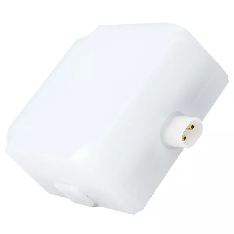 Złączka kwadrat 2W biały zimny do listew led z bezcieniowym łączeniem - 8433325338817