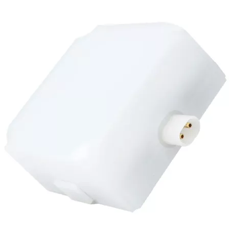Złączka kwadrat 2W biały zimny do listew led z bezcieniowym łączeniem - 8433325338817