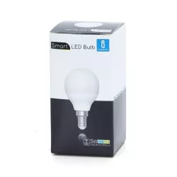 Inteligentna żarówka LED G45 E14 Wi-Fi 5W - 8433325202040