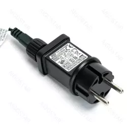 Sznur 10mb 400led Ip44 ciepłych lampek choinkowych led z zasilaczem - 8433325299958