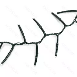 Sznur 10mb 400led Ip44 ciepłych lampek choinkowych led z zasilaczem - 8433325299958