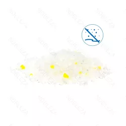 Żwirek dla kota 1.5kg 3.8L silikonowy o zapachu cytrynowym biało-żółty - 8719138204472