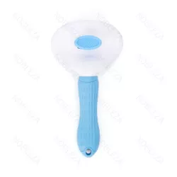 Szczotka o cienkich metalowych włosach dla psa i kota samoczyszcząca - 8719138049387