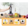 Blender ręczny Buckle 4w1 230v/1000W 2 prędkości zestaw z akcesoriami - 8433325207014