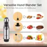 Blender ręczny Buckle 4w1 230v/1000W 2 prędkości zestaw z akcesoriami - 8433325207014