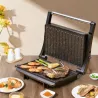 Grill Panini opiekacz z nieprzywierającą płytą ceramiczną o mocy 1000W - 8433325311353