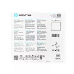 Panel 595x595mm LED 40W biały zimny 6500k plafon podświetlany od tyłu - 8433325198046