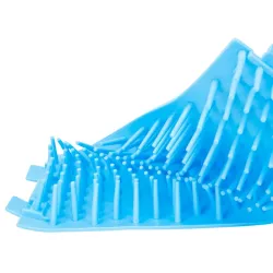 Kubek do mycia łap D9.5xH11cm silikonowy czyścik miękka szczotka - 8719138219483